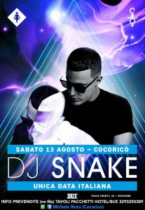 cocorico dj snake 13 agosto 2016