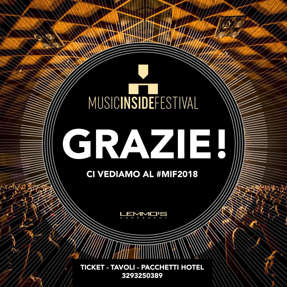 Mif 2018 Music Inside Festival 2018 Rimini Ticket E Pacchetti Hotel