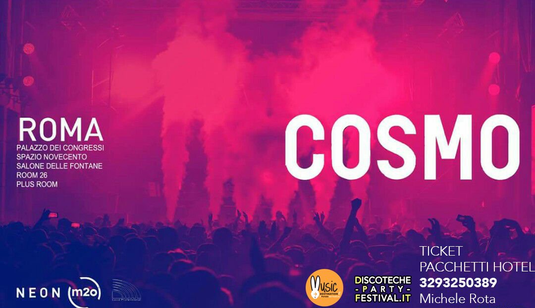 Cosmo Festival 2018 Capodanno Roma 31 12 2017