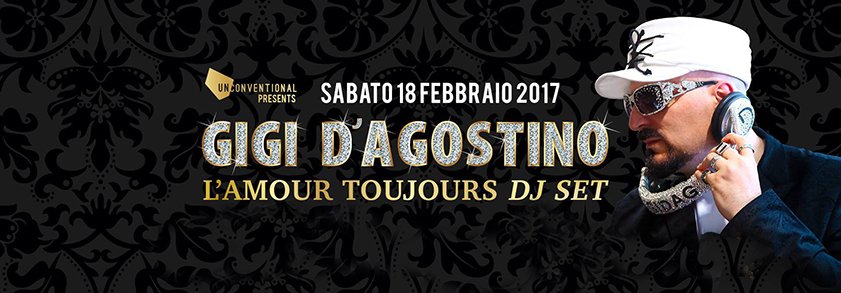 Gigi D'agostino Fabrique Milano 18 02 2017