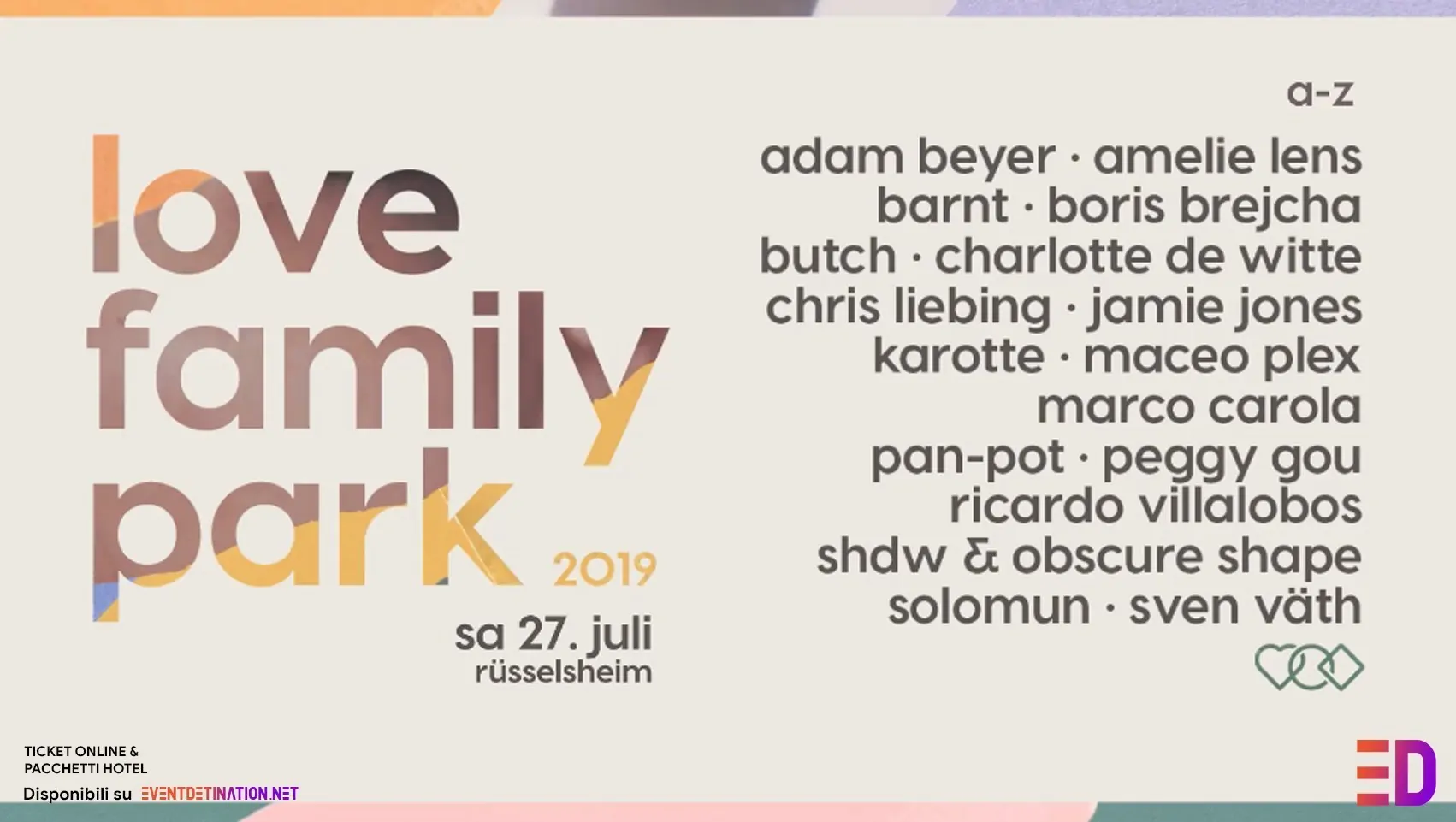 Love Family Park 2019 27 Luglio Ticket Pacchetti Hotel