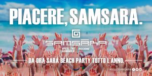 samsara beach riccione opening party