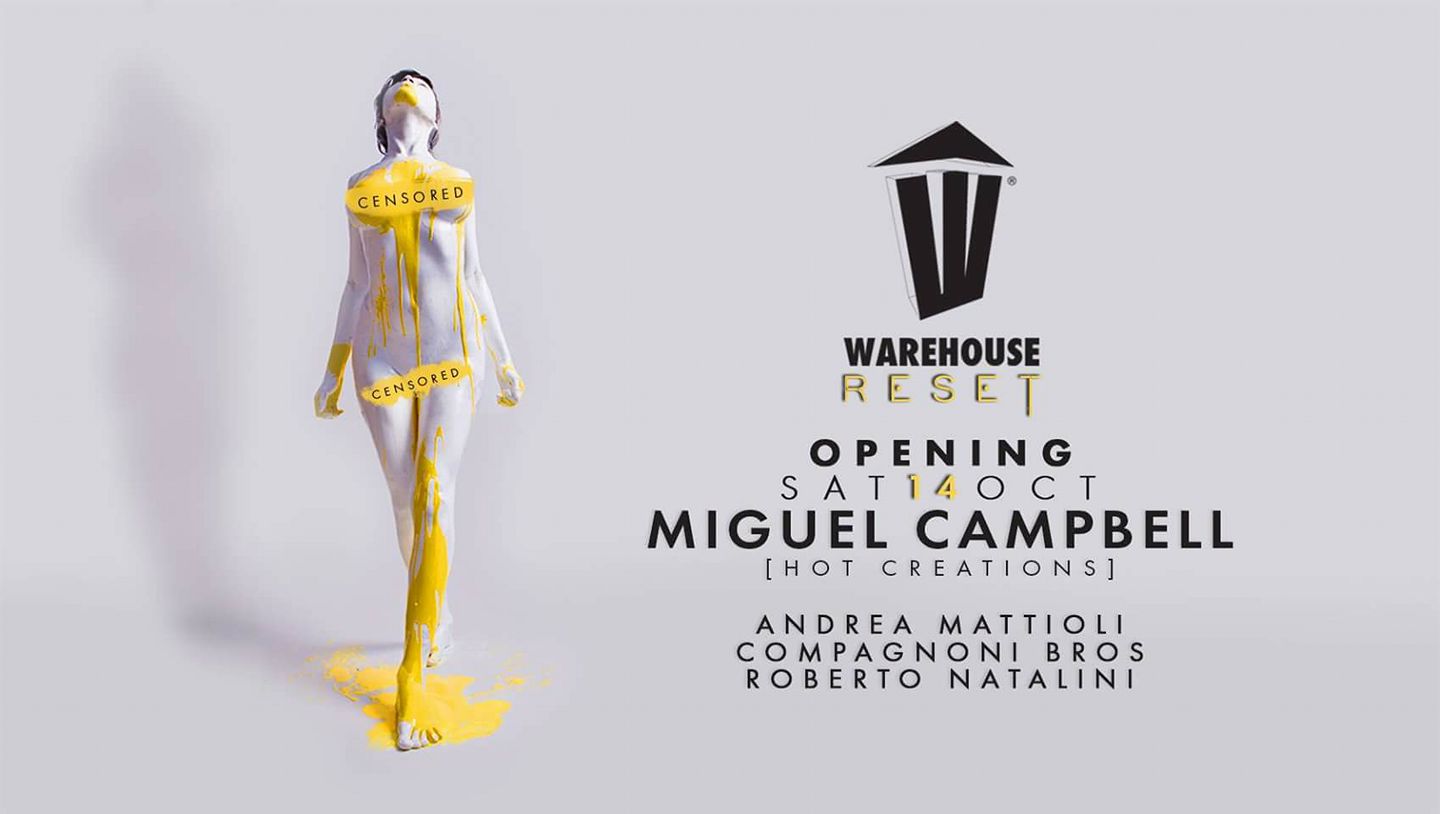 Warehouse 14 Ottobre 2017 Opening Party