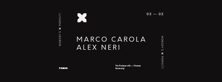 Marco Carola Tenax Firenze 2018
