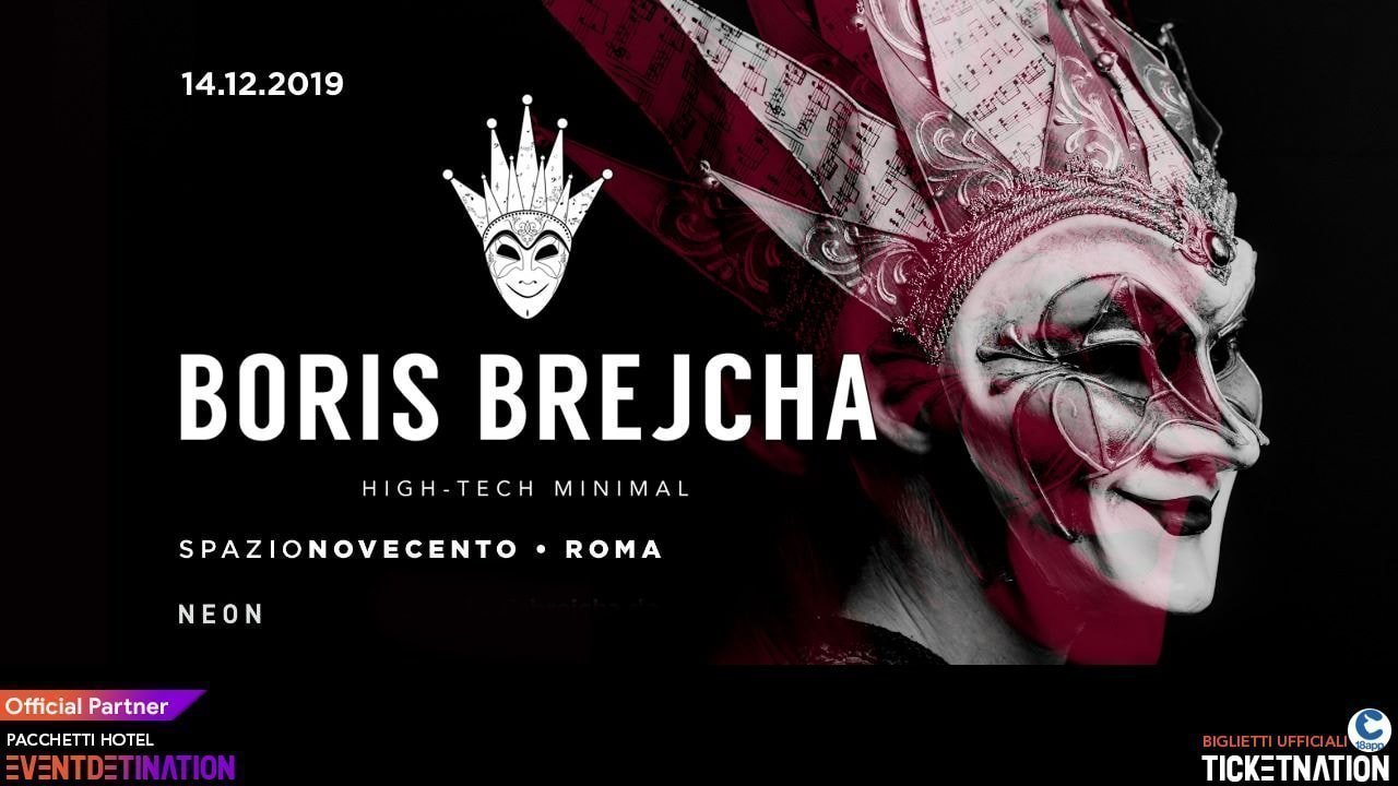 Boris Brejcha Spazio Novecento Roma 14 Dicembre 2019-min