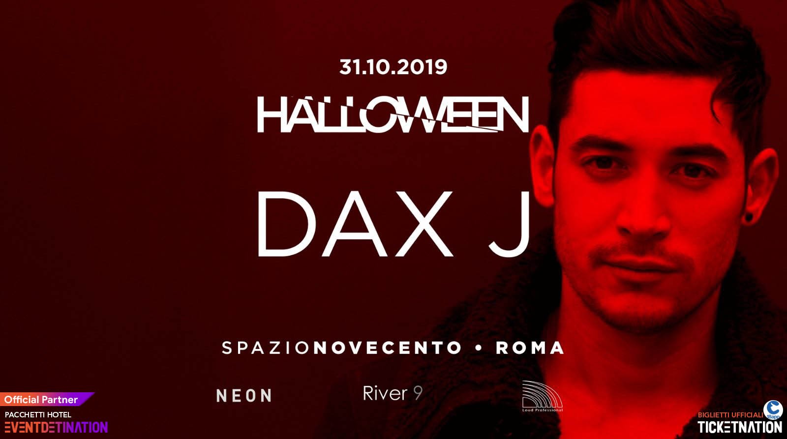 Dax J Spazio Novecento Halloween 2019