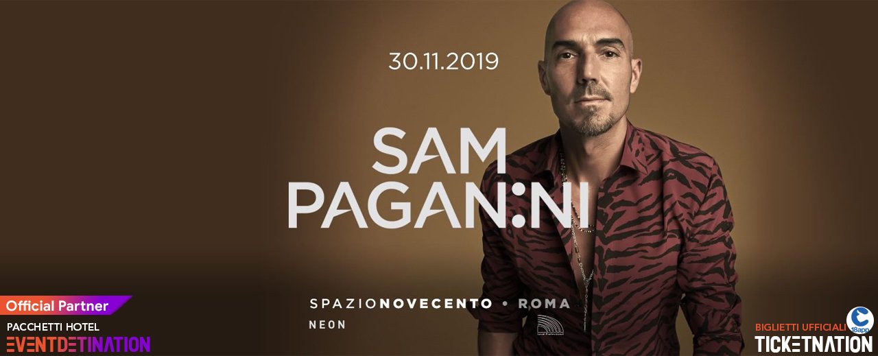 Sam Paganini Spazio Novecento 30 Novembre