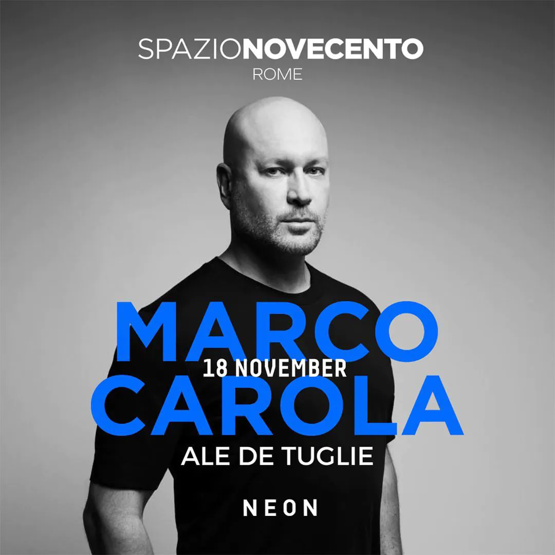 Marco Carola-Spazionovecento-18-11-23